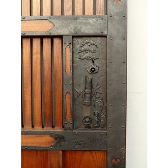 絶品富山升格子蔵戸　W217 