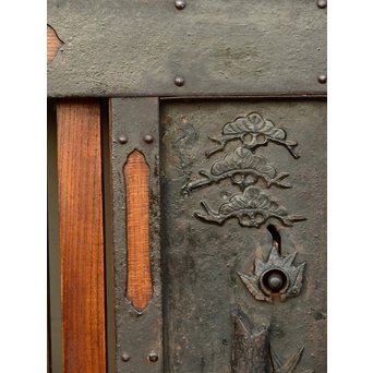 絶品富山升格子蔵戸　W217 