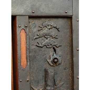 絶品富山升格子蔵戸　W217 