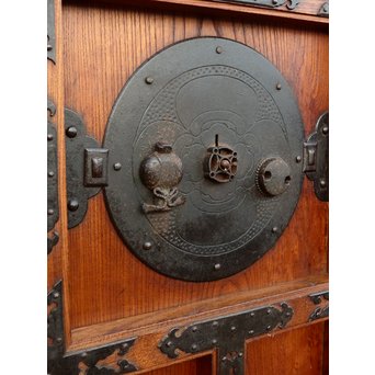 絶品富山升格子蔵戸　W217 