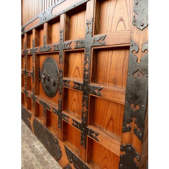 絶品富山升格子蔵戸　W217 