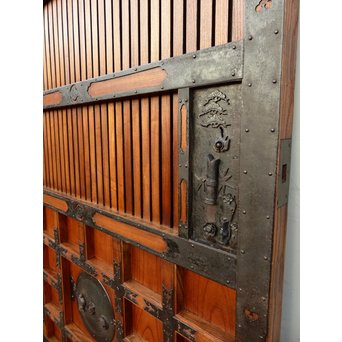 絶品富山升格子蔵戸　W217 