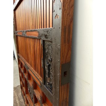 絶品富山升格子蔵戸　W217 