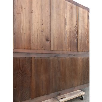 希少無垢黒柿6尺/1間水屋箪笥　M48 