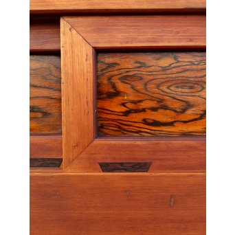 希少無垢黒柿6尺/1間水屋箪笥　M48 