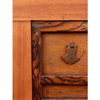 希少無垢黒柿6尺/1間水屋箪笥　M48 