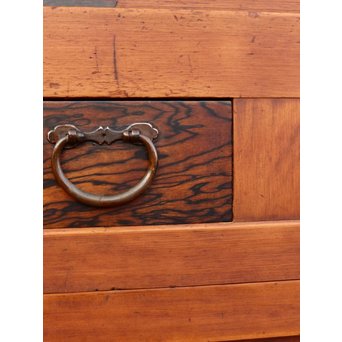 希少無垢黒柿6尺/1間水屋箪笥　M48 