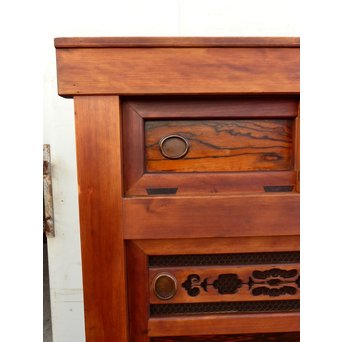 希少無垢黒柿6尺/1間水屋箪笥　M48 