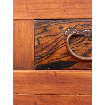 希少無垢黒柿6尺/1間水屋箪笥　M48 