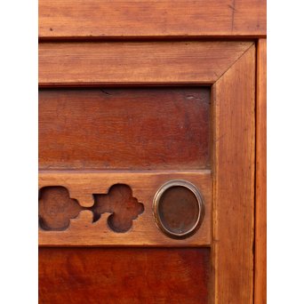 希少無垢黒柿6尺/1間水屋箪笥　M48 