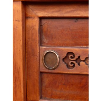 希少無垢黒柿6尺/1間水屋箪笥　M48 