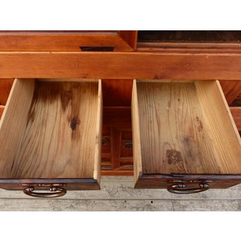 希少無垢黒柿6尺/1間水屋箪笥　M48 