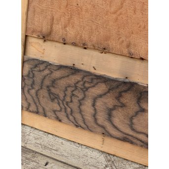 希少無垢黒柿6尺/1間水屋箪笥　M48 