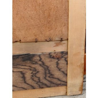 希少無垢黒柿6尺/1間水屋箪笥　M48 