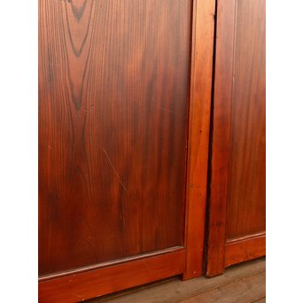 欅一枚板極上門扉　2枚1組　W267 