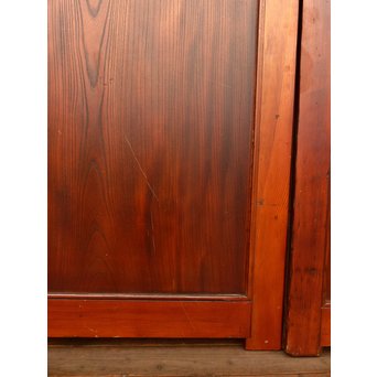 欅一枚板極上門扉　2枚1組　W267 