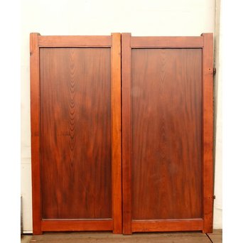 欅一枚板極上門扉　2枚1組　W267