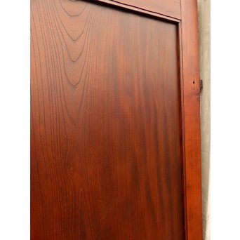 欅一枚板極上門扉　2枚1組　W267 