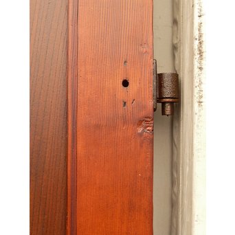 欅一枚板極上門扉　2枚1組　W267 