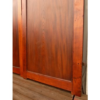 欅一枚板極上門扉　2枚1組　W267 