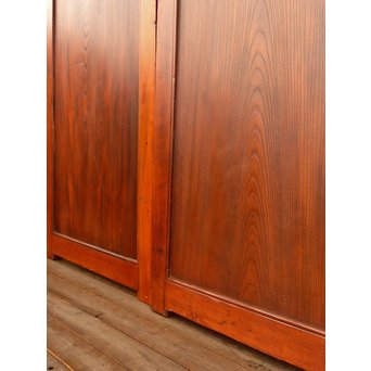 欅一枚板極上門扉　2枚1組　W267 