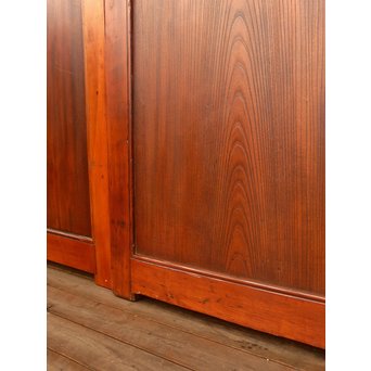 欅一枚板極上門扉　2枚1組　W267 