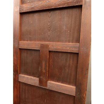 欅一枚板極上門扉　2枚1組　W267 