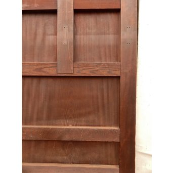 欅一枚板極上門扉　2枚1組　W267 