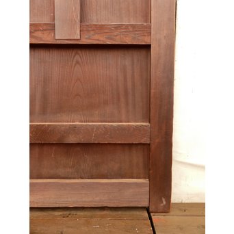 欅一枚板極上門扉　2枚1組　W267 