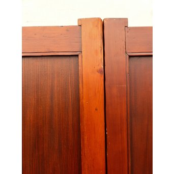 欅一枚板極上門扉　2枚1組　W267 