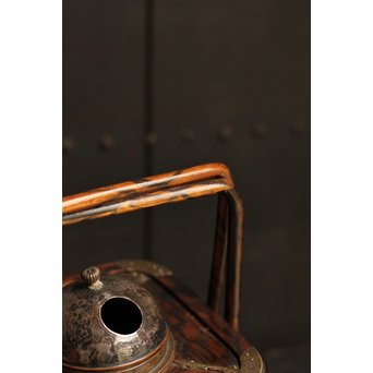 孔雀杢総黒柿煙草盆　J1267 