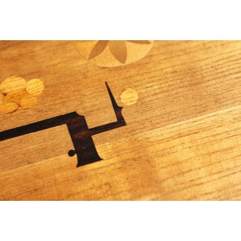 木象嵌意匠文机　T303 