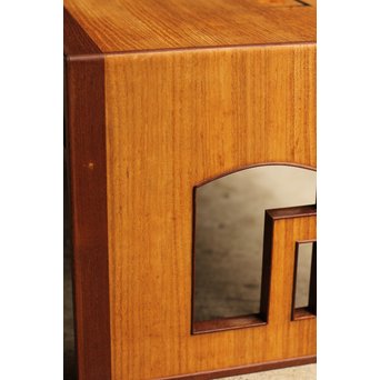 木象嵌意匠文机　T303 