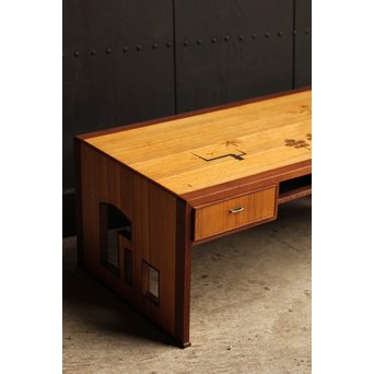 木象嵌意匠文机　T303 