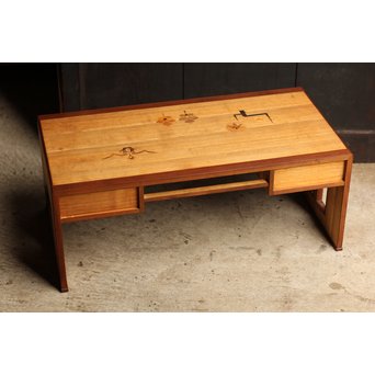 木象嵌意匠文机　T303 