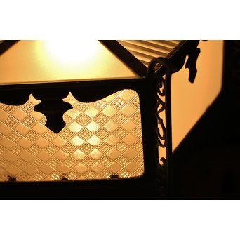 豪華切子ガラスアールデコシャンデリア灯　A1010 