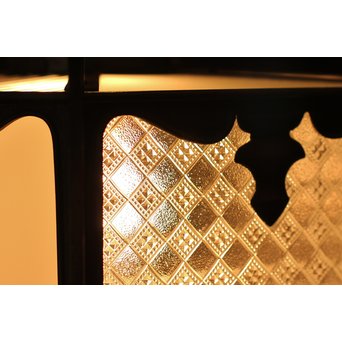 豪華切子ガラスアールデコシャンデリア灯　A1010 