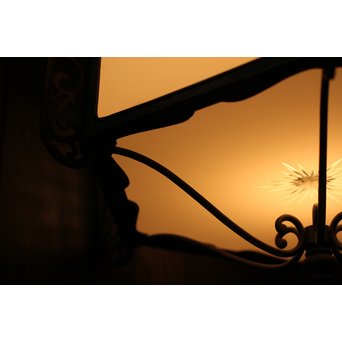 豪華切子ガラスアールデコシャンデリア灯　A1010 