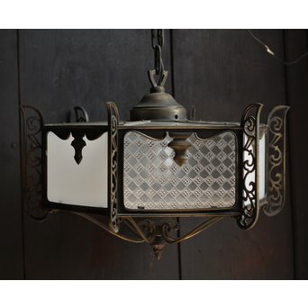 豪華切子ガラスアールデコシャンデリア灯　A1010 