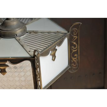 豪華切子ガラスアールデコシャンデリア灯　A1010 