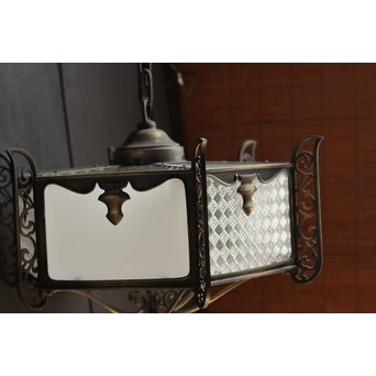 豪華切子ガラスアールデコシャンデリア灯　A1010 