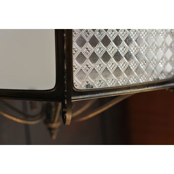 豪華切子ガラスアールデコシャンデリア灯　A1010 