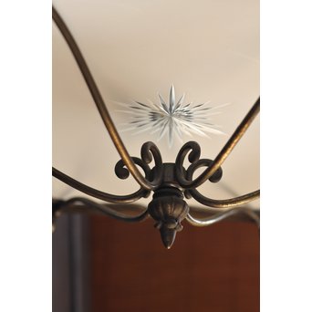 豪華切子ガラスアールデコシャンデリア灯　A1010 