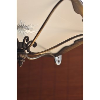 豪華切子ガラスアールデコシャンデリア灯　A1010 