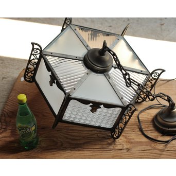 豪華切子ガラスアールデコシャンデリア灯　A1010 