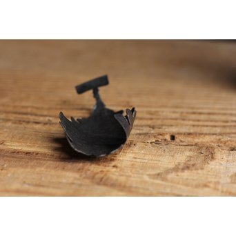 鉄打出茶箕/茶合　S1152 