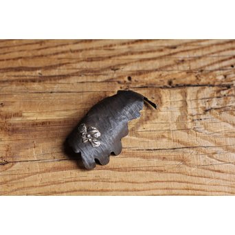 鉄打出茶箕/茶合　S1152 