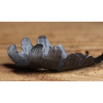 鉄打出茶箕/茶合　S1152 