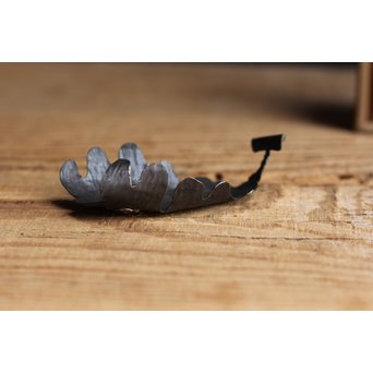 鉄打出茶箕/茶合　S1152 