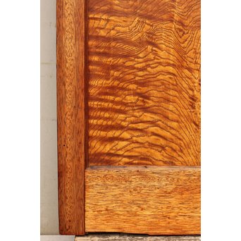 縮杢尽くしの豪華玄関硝子戸2枚１組　GD529 